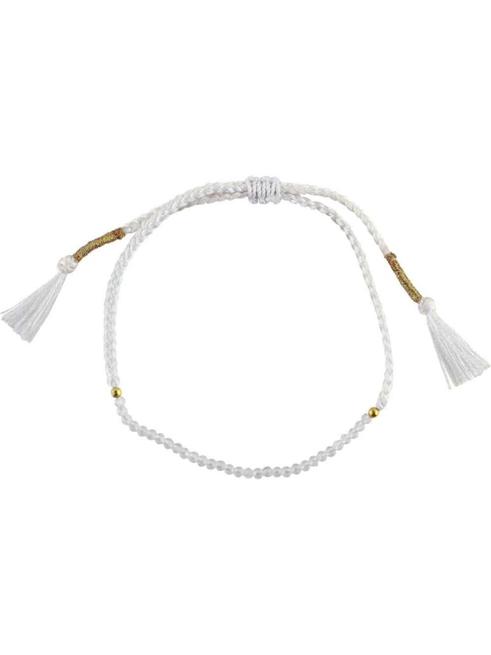 Adjustable Natural Gemstone Beaded Bracelet - Handmade Minimalist Jewelry for